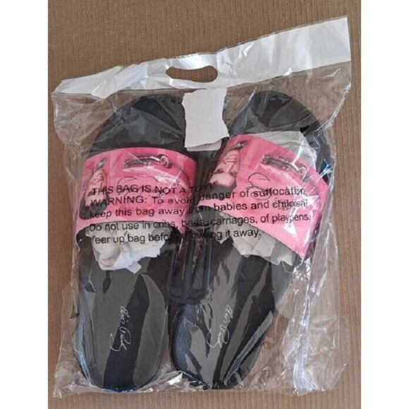 New 7.5 to 8 Pink Cadillac Sandals Elvis Presley Slip On Flip Flops Photo NIP - Picture 3 of 4